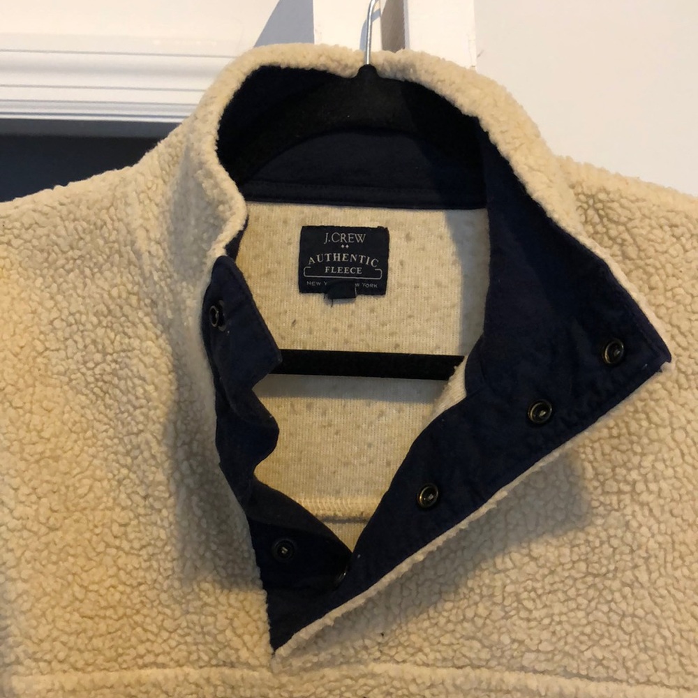 J Crew Authentic Fleece Pullover - image 2